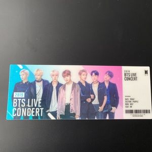 KPOP// BTS “BTS WORLD” // TICKET